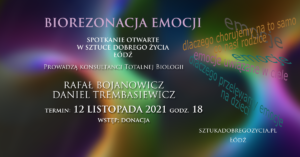 Biorezonacja Emocji @ Łódź, ul. Sienkiewicza 61