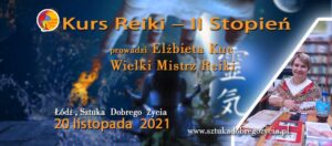 Kurs Reiki – II Stopień @ Łódź, ul. Sienkiewicza 61