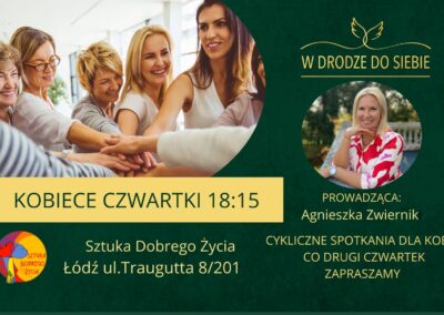 KOBIECE CZWARTKI – Spotkania cykliczne