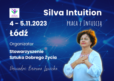 Silva Intuition – Praca z Intuicją                                     Kurs 4-5/11/2023