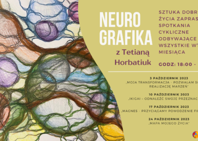 NEUROGRAFIKA z Tetianą Horbatiuk – cykliczne zajęcia wtorkowe