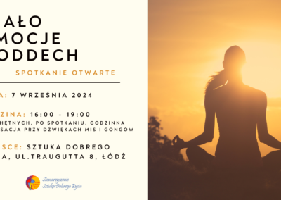 Ciało, emocje i oddech – spotkanie otwarte 07/09