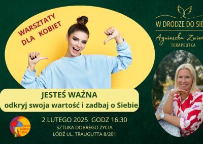 Jesteś ważna – odkryj swoją wartość i zadbaj o Siebie